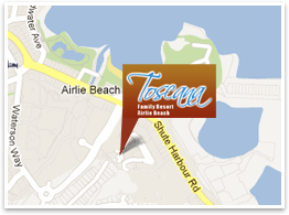 Toscana Village Resort Location Map